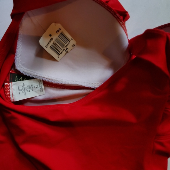 Lauren Ralph Lauren One-Piece Swimsuit Size 10 - Picture 3 of 6